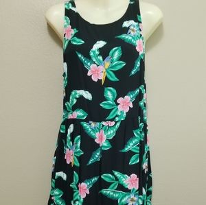 NWT Aloha Print Sleeveless Dress